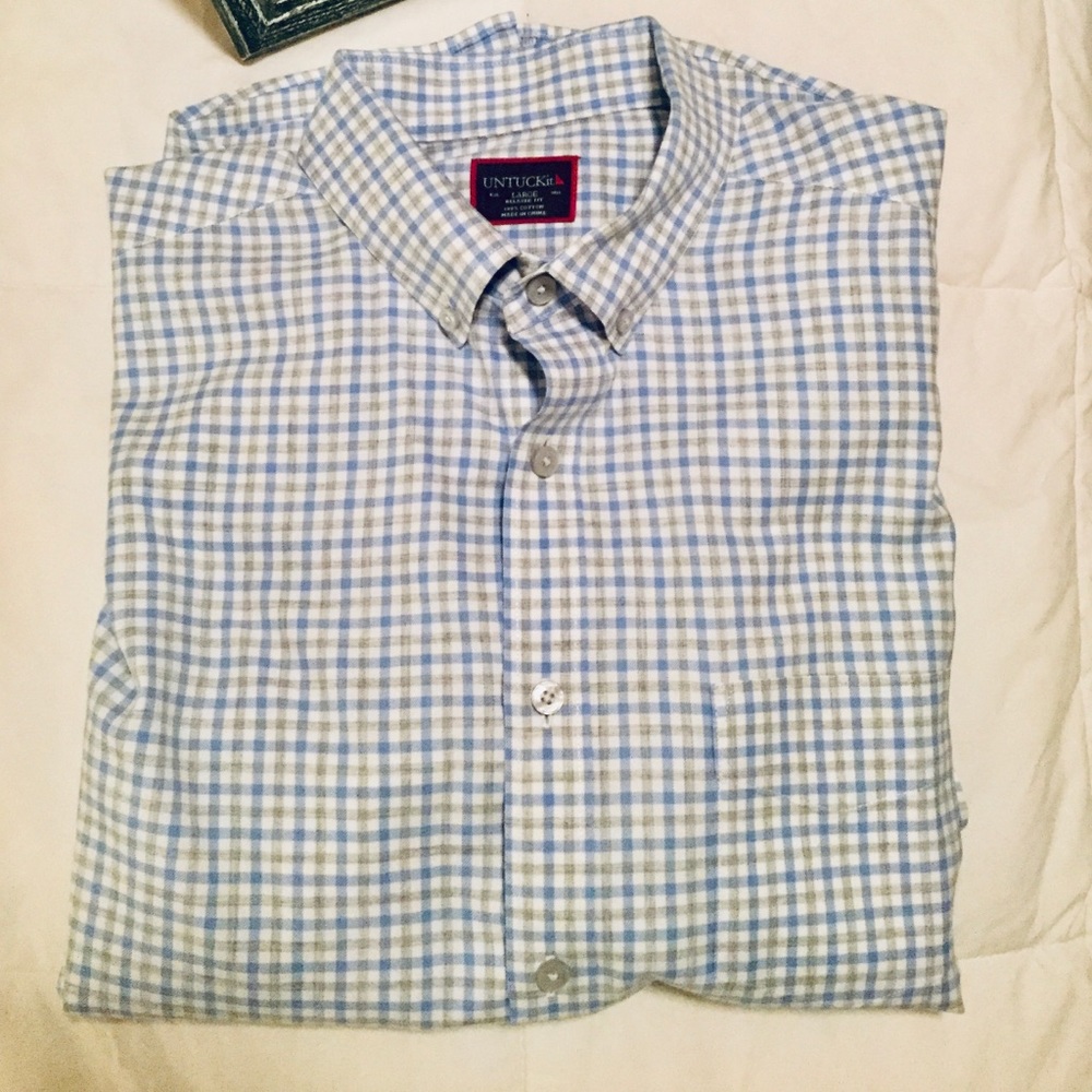 UNTUCKit Relaxed Fit Button Down Shirt